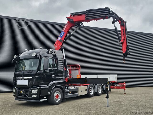 Camião-grua MAN TGS 35.510 8x4-4 BL / HMF 50 tm CRANE / KRAN