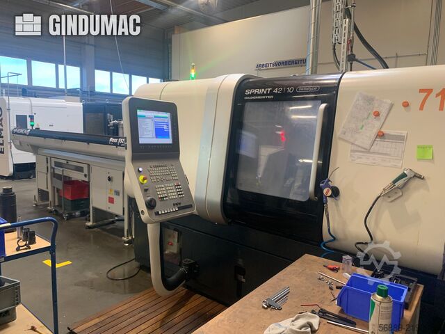 DMG MORI Sprint 42/10 γραμμικό DMG MORI Sprint 42/10 linear