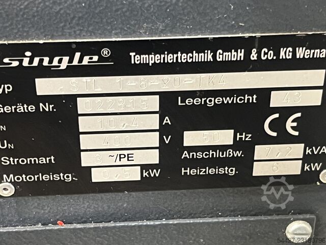  Single STL 1-6-20-TK4