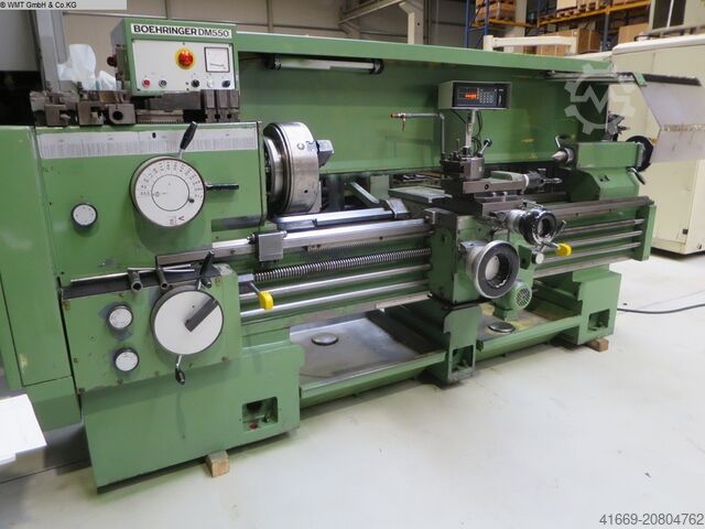 Center drejebænk og spindel drejebænk VDF-BOEHRINGER DM 550