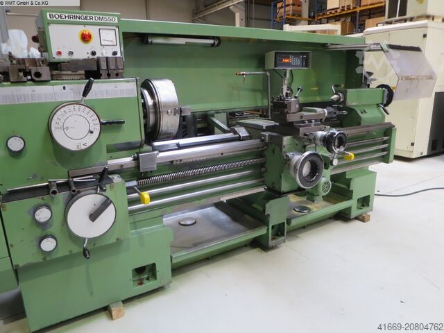 Center drejebænk og spindel drejebænk VDF-BOEHRINGER DM 550