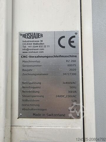 CNC gear grinding machine Reishauer RZ260