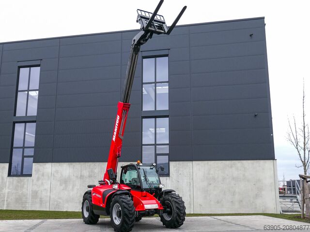 Teleskopisk håndtering Manitou MT 733