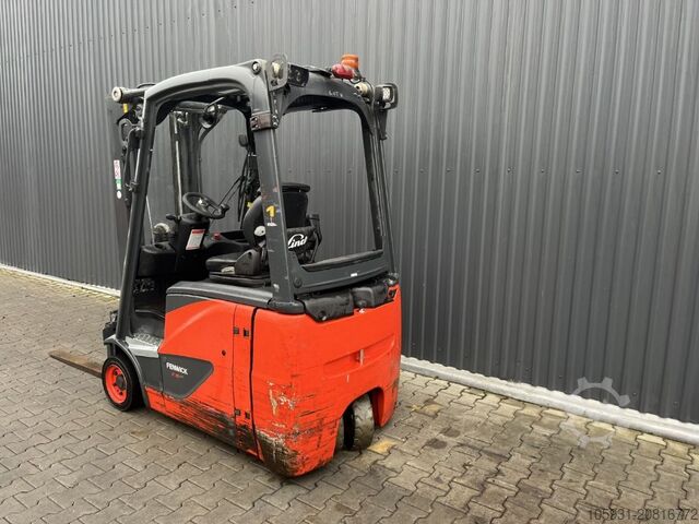 Elektryczny wózek widłowy 3 kołowy Linde E16H-02