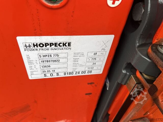 Elektryczny wózek widłowy 3 kołowy Linde E16H-02