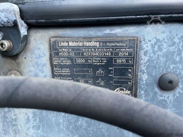 Dieselstapler Linde H50D-02