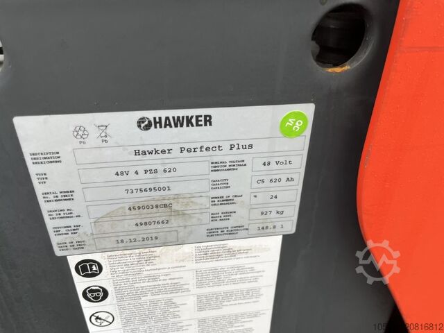 Schubmaststapler Linde R14-01