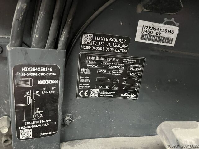 Dieselstapler Linde H40D-02