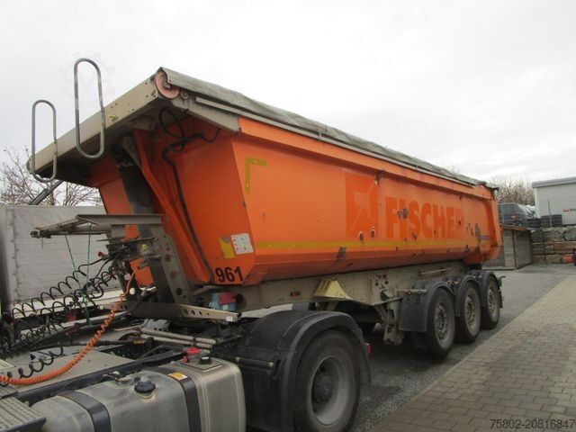 Kipper Auflieger SCHMITZ CARGOBULL 3-Achser Stahl Kippmulde*Liftachse*SKI 24 SL 7.2