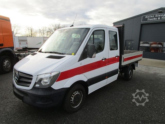 Pritschenwagen MERCEDES-BENZ Sprinter 214 CDI *DOKA+6-Sitze+KLIMA+EURO.6+AHK*
