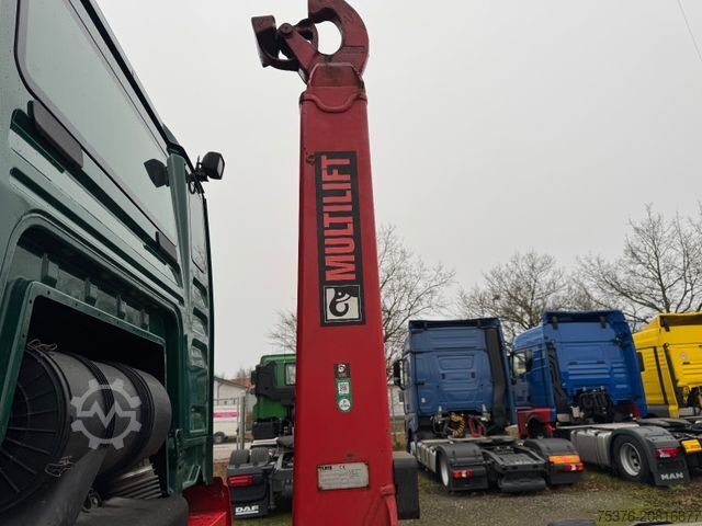 Haakarm vrachtwagen MAN TGS 26.400 HIAB HOOKLIFT RETARDER