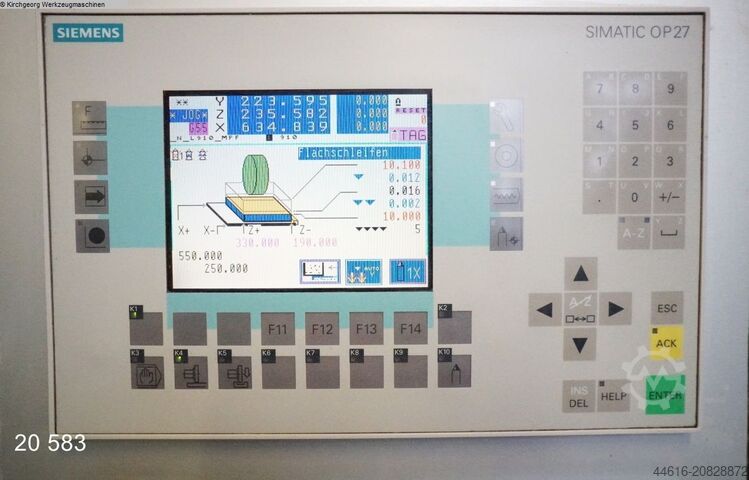 Szlifierka do płaszczyzn - pozioma ABA Ecoline 1006