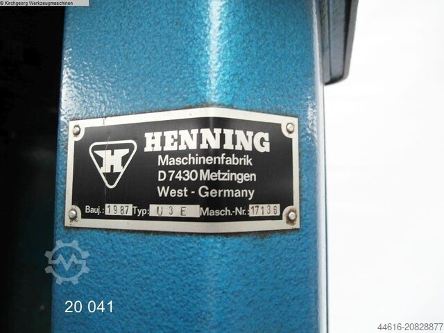 Brocciatrice - Interno - Verticale HENNING U 3 E