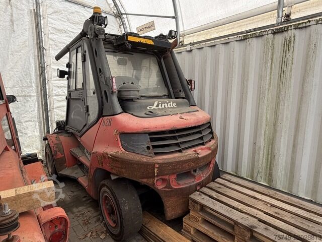 Frontlastare truck linde H80D-02 Diesel Bj. 2013
