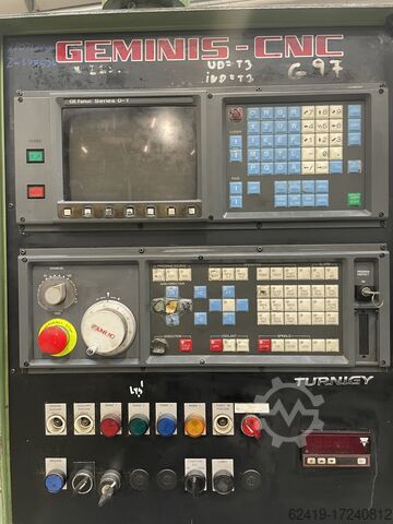 CNC drejebænk Geminis SCNC 1000 DC x 2000
