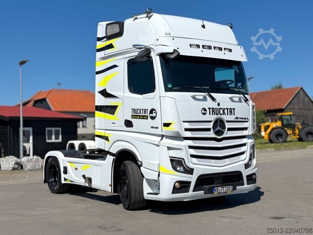 Standart çekici ünitesi MERCEDES-BENZ ACTROS 5 1848 GigaSpace SoloStar, Kipphydraulik
