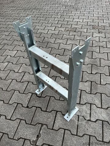 Standaards Rollenbaanstandaards Rollenbaan Gesamtbreite: 475 mm/ Höhe min: 640 mm/ max. 870 mm