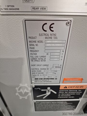 Universal machining center Mori Seiki 