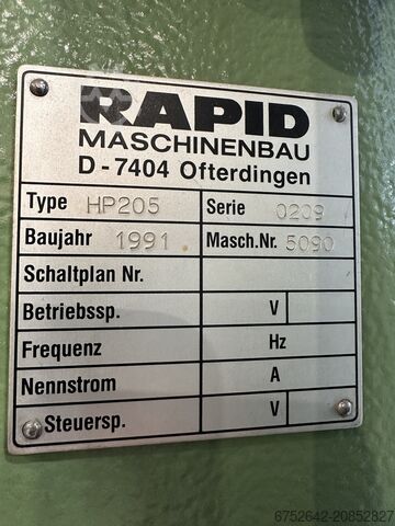 Macchina aggraffatrice per angoli Rapid HP 205