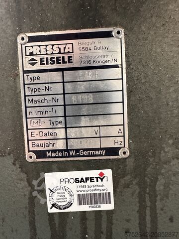 Fresa a candela Pressta Eisele AKF