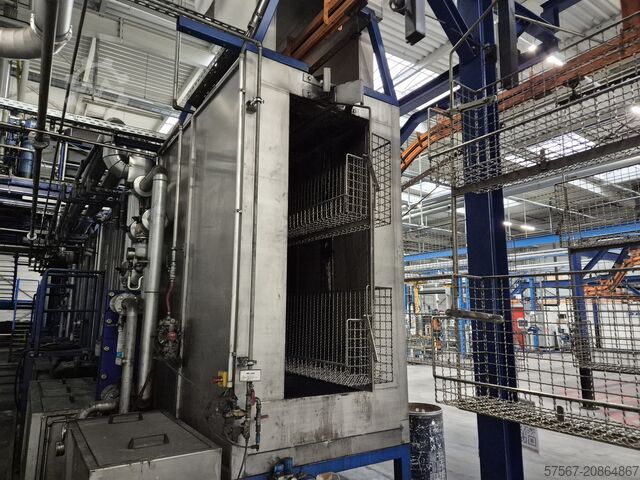 Continuous degreasing and washing system B&M 