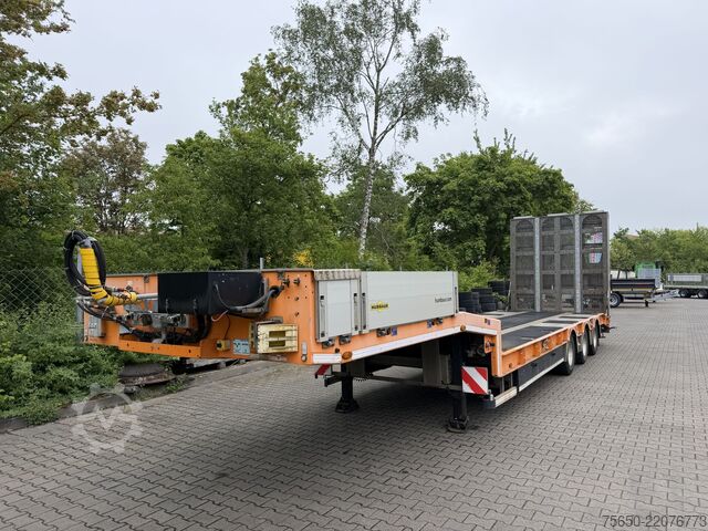 Dieplader oplegger Humbaur HTS30  3 Achs Satteltieflader, neuwertig