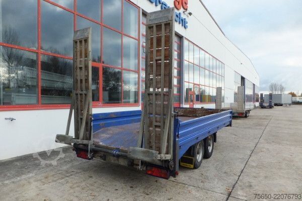 Dieplader oplegger Humbaur HBT10  Tandemtieflader