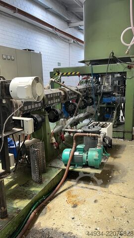 Granulační linka ES 120 s laserovým filtrem FBM, Kitech ES 120