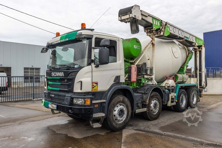 Blender SCANIA P400 +STETTER 7m3+TAPIS THEAM TS 13