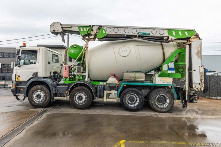 Blender SCANIA P400 +STETTER 7m3+TAPIS THEAM TS 13