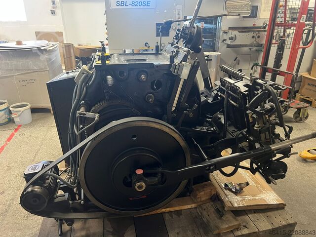 πιεστήριο τυπογραφίας Heidelberg Tiegel GTS Hot foil