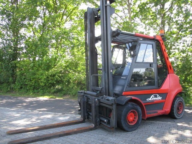 LPG targoncák Linde H80T-03