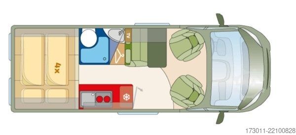 Camping-car ROADCAR R601 Citroen 165PS  Heavy *Aktion*