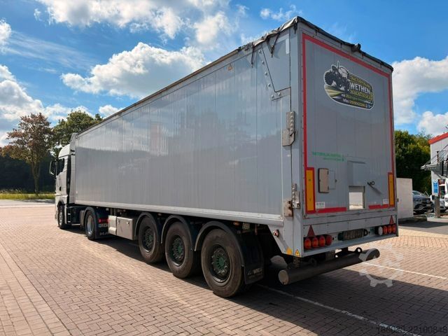 Semitrailer med walking floor KNAPEN K200 60 m³ - elektr. Verdeck, hydr. Heckklappe