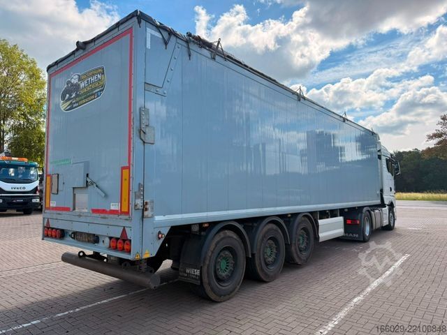 Semitrailer med walking floor KNAPEN K200 60 m³ - elektr. Verdeck, hydr. Heckklappe