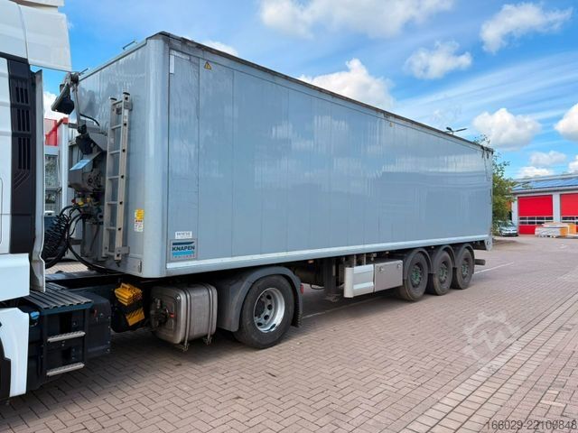 Semitrailer med walking floor KNAPEN K200 60 m³ - elektr. Verdeck, hydr. Heckklappe