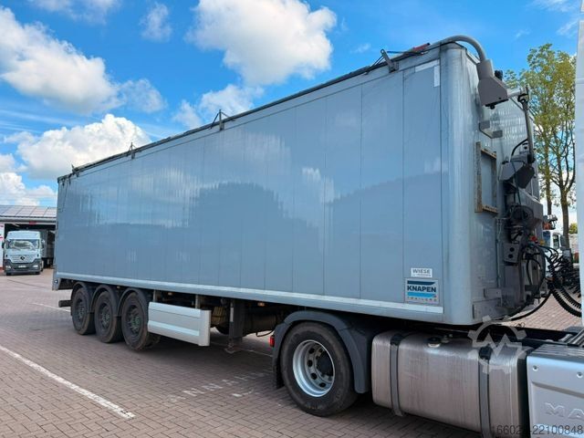Semitrailer med walking floor KNAPEN K200 60 m³ - elektr. Verdeck, hydr. Heckklappe