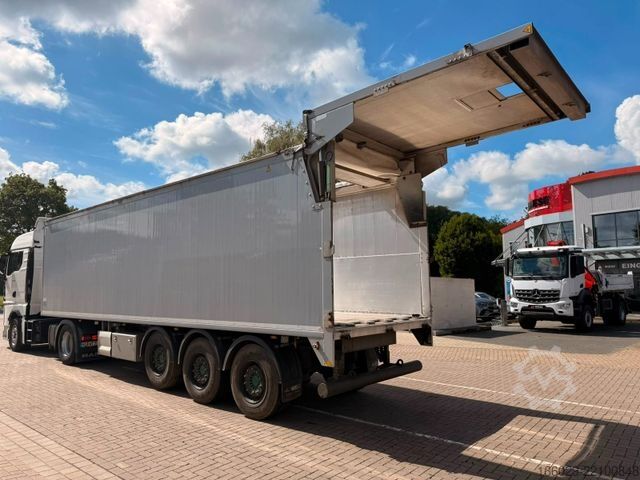 Semitrailer med walking floor KNAPEN K200 60 m³ - elektr. Verdeck, hydr. Heckklappe