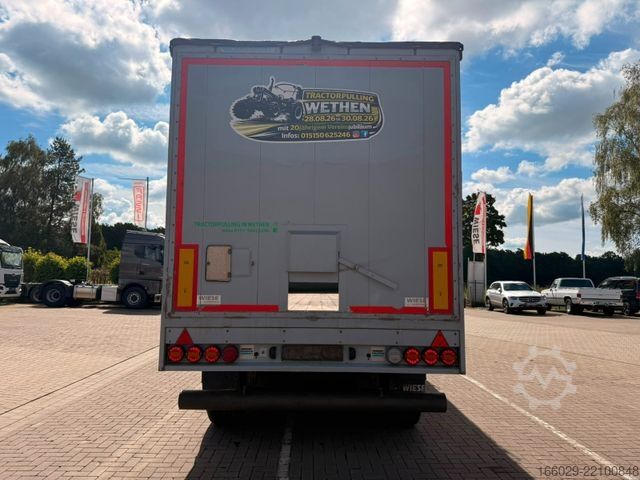 Semitrailer med walking floor KNAPEN K200 60 m³ - elektr. Verdeck, hydr. Heckklappe
