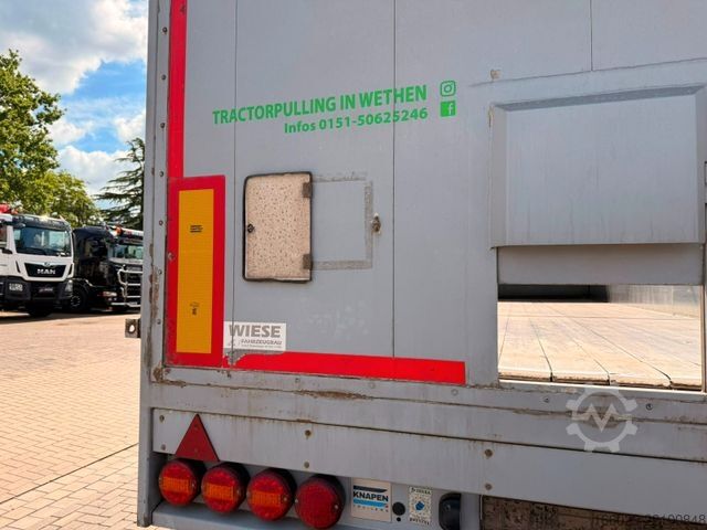 Semitrailer med walking floor KNAPEN K200 60 m³ - elektr. Verdeck, hydr. Heckklappe