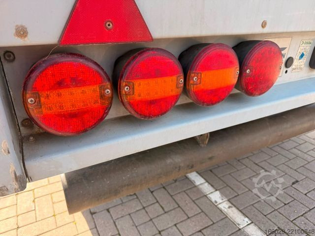 Semitrailer med walking floor KNAPEN K200 60 m³ - elektr. Verdeck, hydr. Heckklappe