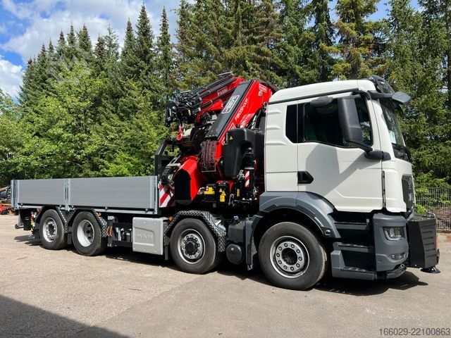 Caminhão para fins especiais MAN TGS 35.520 8x4 Hydro, Kran Fassi F805 TECHNO