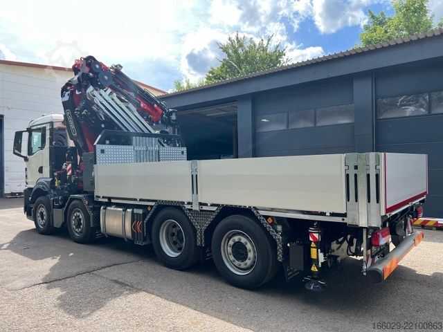 Caminhão para fins especiais MAN TGS 35.520 8x4 Hydro, Kran Fassi F805 TECHNO