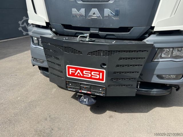 Caminhão para fins especiais MAN TGS 35.520 8x4 Hydro, Kran Fassi F805 TECHNO