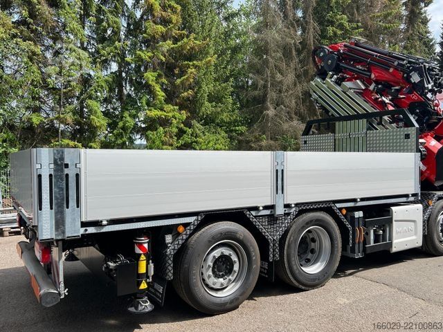 Caminhão para fins especiais MAN TGS 35.520 8x4 Hydro, Kran Fassi F805 TECHNO