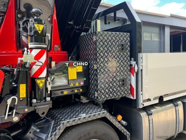 Caminhão para fins especiais MAN TGS 35.520 8x4 Hydro, Kran Fassi F805 TECHNO