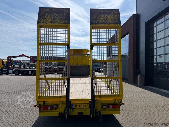 Autószállító furgon DAF LF 45 Machinetransporter Hydraulic ramps 48.000 km