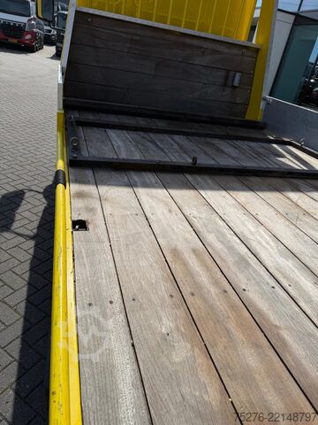 Autószállító furgon DAF LF 45 Machinetransporter Hydraulic ramps 48.000 km