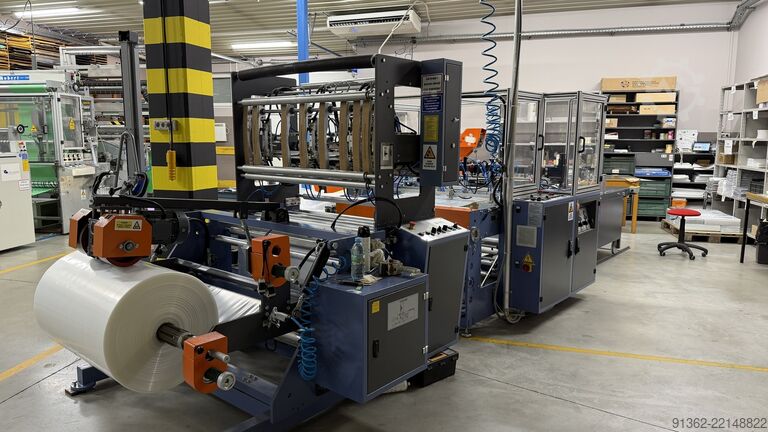 Fóliafeldolgozó gép OÖz-mak Plastik Makina Co. LTD. Öz-mak Plastik Makina ÖZM 1100 BLSD