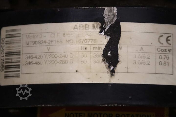 Pressure blower 1.5 kW Nedermann 520929  Ø 420 mm